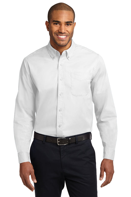 JM - Port Authority Long Sleeve Button Down