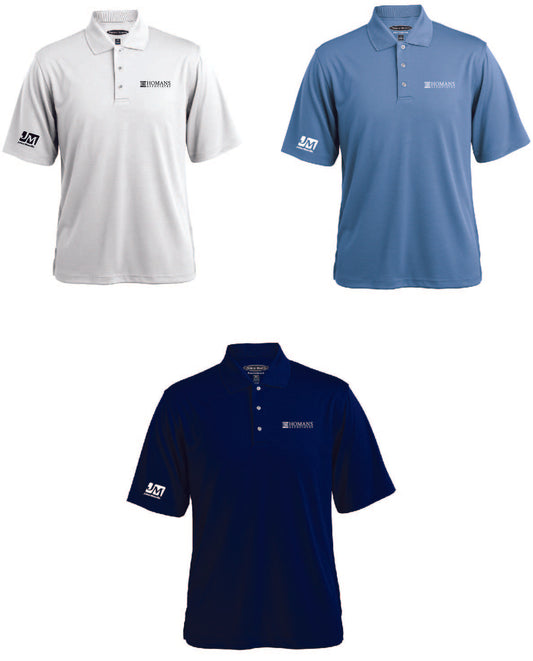 Pebble Beach Solid Performance Jersey Polo