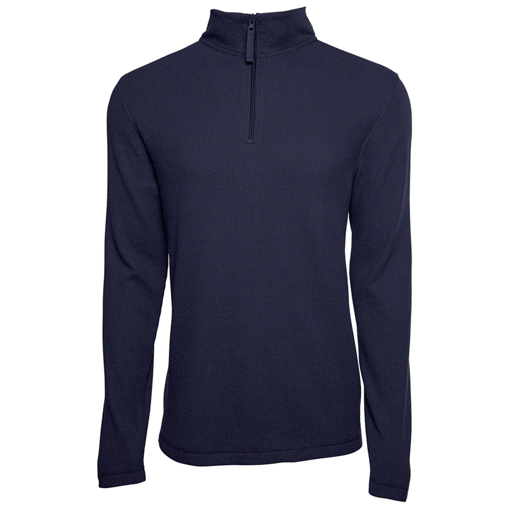 Mitsubishi - Charles River Waffle Quarter Zip